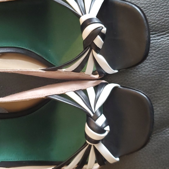 Diane Von Furstenberg Slingback Heels Sz 6 - Picture 9 of 10